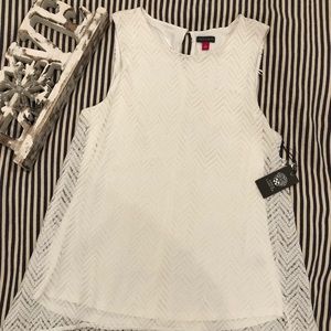 Vince Camuto Lace Top